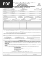 NMU Parent Declaration Form 2026 | PDF | Indemnity | Justice