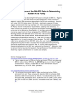 The Significance of The 260 230 Ratio in Determining Nucleic Acid Purity