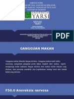 Diskusi Topik Gangguan Bicara, Gangguan Belajar, Gangguan Makan, Gangguan Tics, Dan Gangguan Eksresi