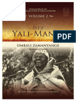 Introduction To DLP Yali-Manisi: Iimbali Zamanyange: Historical Poems