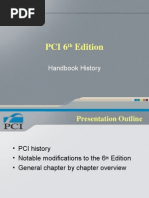 PCI 6th Edition - Handbook History