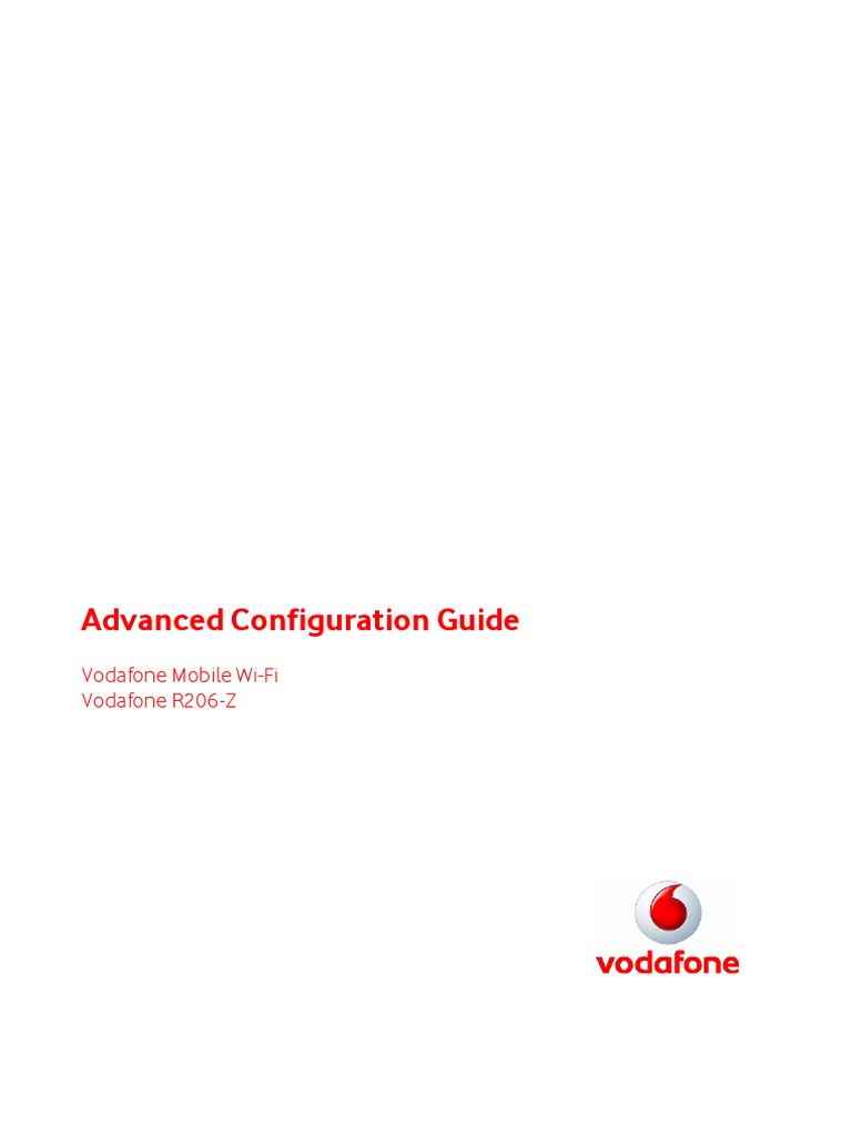 R206-Z Advanced Configuration Guide v0.1 | PDF | Wi Fi | Ios