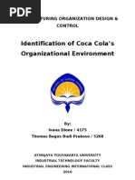 Download Organizational Environment Identification in Coca Cola Bottling Indonesia by ivadio SN26976302 doc pdf