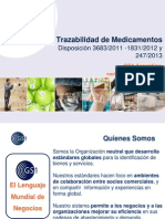 TrazabilidaTrazabilidad de Medicamentos de Medicamentos - UB 2013