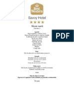 259197829 Meniuri Nunta Best Western Savoy 2014
