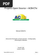 Manual ACBrCTe Versão 1.00