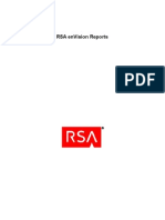 RSA enVision Reports