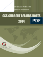 CSS Current Affairs Notes - 2014.pdf