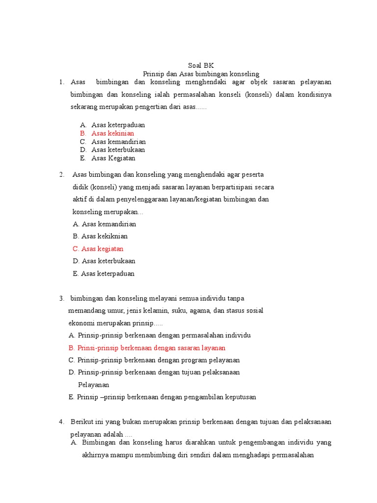 Soal Bk Pdf