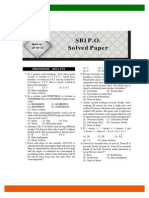 SBI Associate Bank PO Model Papers 2010