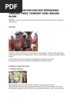 Download contoh macam-macam Bahan Kerajinan by ote SN269779618 doc pdf