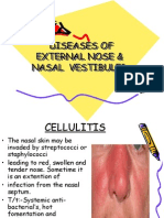 Diseases of External Nose &amp Nasal Vestibule