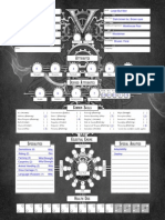 Victorian A 3 RD Edition Character Sheet