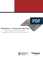 Emprego e Trabalho Decente