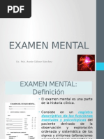 DIAPOSITIVAS-Examen Mental