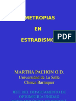 Ametropias en Estrabismo