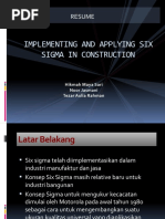 Download Presentasi Six Sigma by maya99 SN26979167 doc pdf
