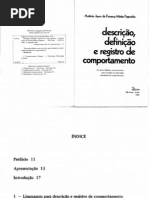 Fagundes, A. J. F. M. (1985). Descrição, definição e registro de comportamento.pdf