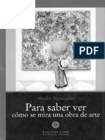 Para Saber Ver-el Arte