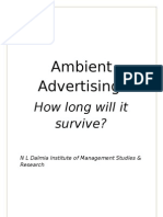 Ambient Advertising - Report