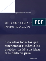 Metodología de La Investigación 