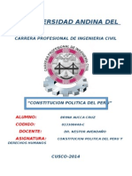 Monografia Constitucion Politica Del Peru