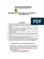 Universidad Militar Nueva Granada Primer Parcial de Pconstitu - Copia