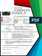 Ramdhan Fadel S.: Curriculum Vitae