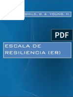 Wagnild, G. Young, H. Escala de Resiliencia