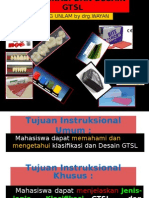 Klasifikasi Dan Desain GTSL Drg.wayaN Versi Belajar
