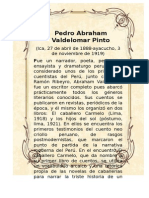 Pedro Abraham Valdelomar Pinto