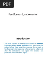 Process Control Chap 8 Feedforward, Ratio Contol