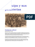 Arequipa Siglo XX y Sus Picanteias