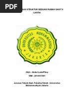 Download Perencanaan Struktur Gedung Rumah Sakit 6 Lantai by Clatu OnlineShop SN269818695 doc pdf