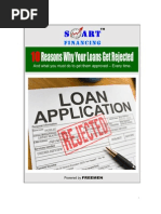 10 Reasons Your Loan Is Rejected