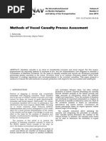 Methods of Vessel Casualty Process Assessment