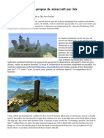 Continuum Aviser A Propos de Minecraft Sur 3ds