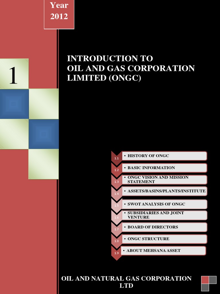 Overview of Oil and Natural Gas Corporation | PDF | Expense | Working ...