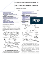 002 - Sistema de Escape y Multiple de Admision