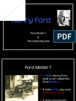 Henry Ford: Ford Model-T & The Assembly Line