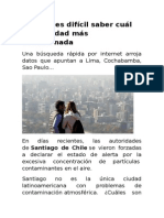 Por Qué Es Difícil Saber Cuál Es La Ciudad Más Contaminada