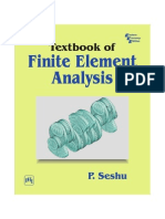 TEXTBOOK OF FINITE ELEMENT ANALYSIS