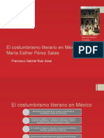 El Costumbrismo Literario en México