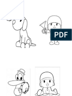 Pocoyo para Colorear