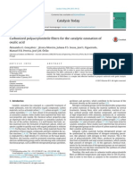 Carbonized polyacrylonitrile fibers for the catalytic ozonation ofoxalic acid