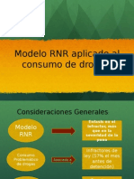 Modelo RNR Aplicado Al Consumo de Drogas