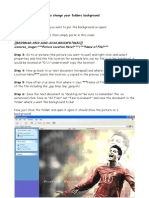 How to Change Your Folders Background