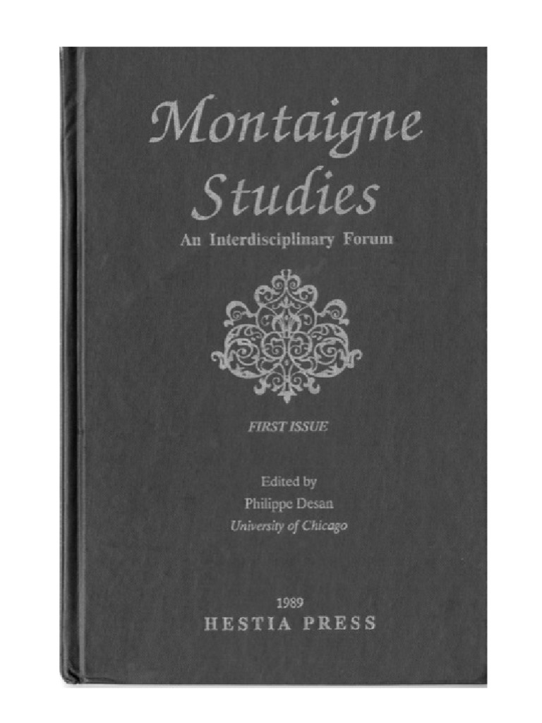Montaigne essays gutenberg picture