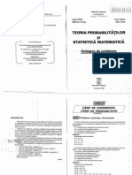 954 Teoria Probabilitatilor Culegere de Probleme Beganu