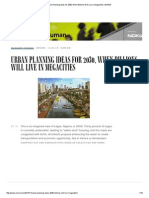 Urban Planning Ideas For 2030, When Billions Will Live in Megacities